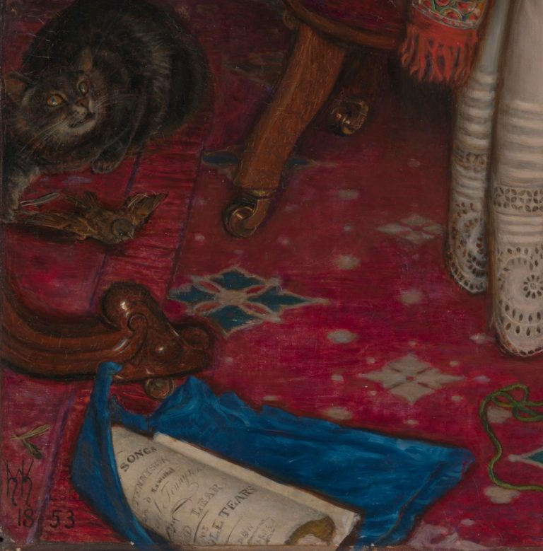 Уильям Холман Хант, Пробудившийся стыд, 1853, фрагмент
